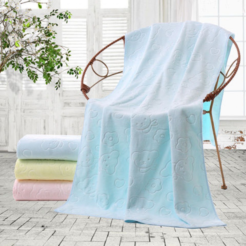 Bath towel wholesale enlarge thickening men and women baby soft water uptake adult children take a shower take a shower Dedicated Cheap