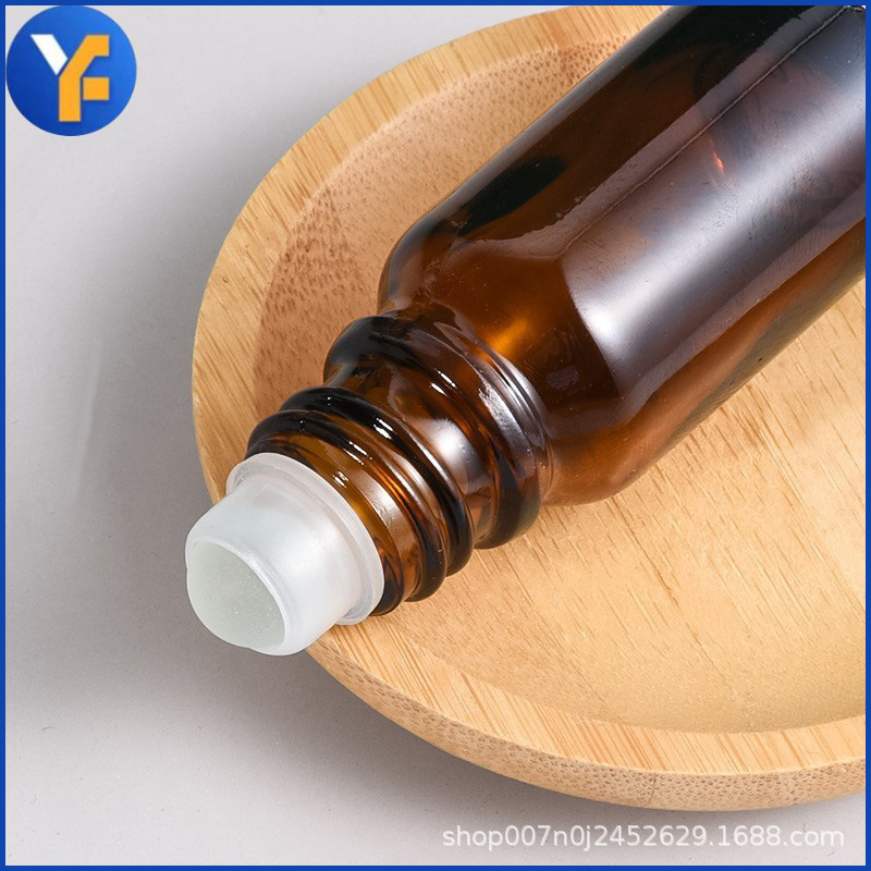 Venta al por mayor 5ml a 100mL botella de bola de rodillo sub-botella esencia botella de aceite pequeña botella vacía perfume botella de cuentas de masaje