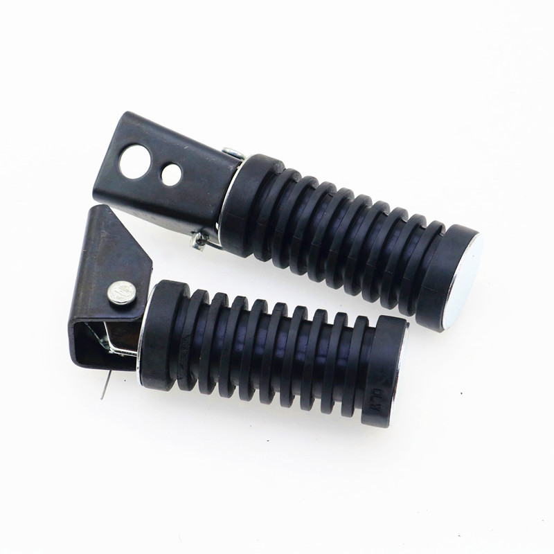 Pedal de la motocicleta Pequeño Príncipe GN125-8 pedal trasero GS125 pedal trasero CG125 modificado Retro Pedal pegamento