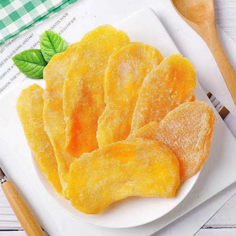 【代發】芒果乾厚切新貨500g 批發果脯芒果片烘焙解饞零食芒果乾