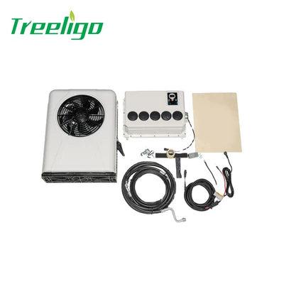 Automotive air conditioning: backpack 12v vertical split truck