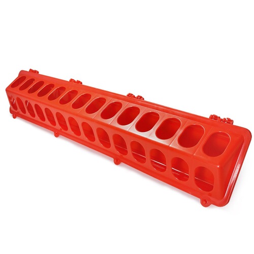 Rutin chicken feeder chicken feeding trough pigeon feeding trough water feeding anti-splashing chicken raising feed trough chicken trough equipment