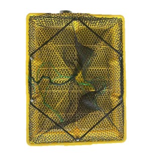 Square Shrimp Basket, Seafood Transport Turnover Basket, Coarse Mesh Shrimp Cage, Shrimp Frame Stacking Aquatic Product Storage Turnover Box
