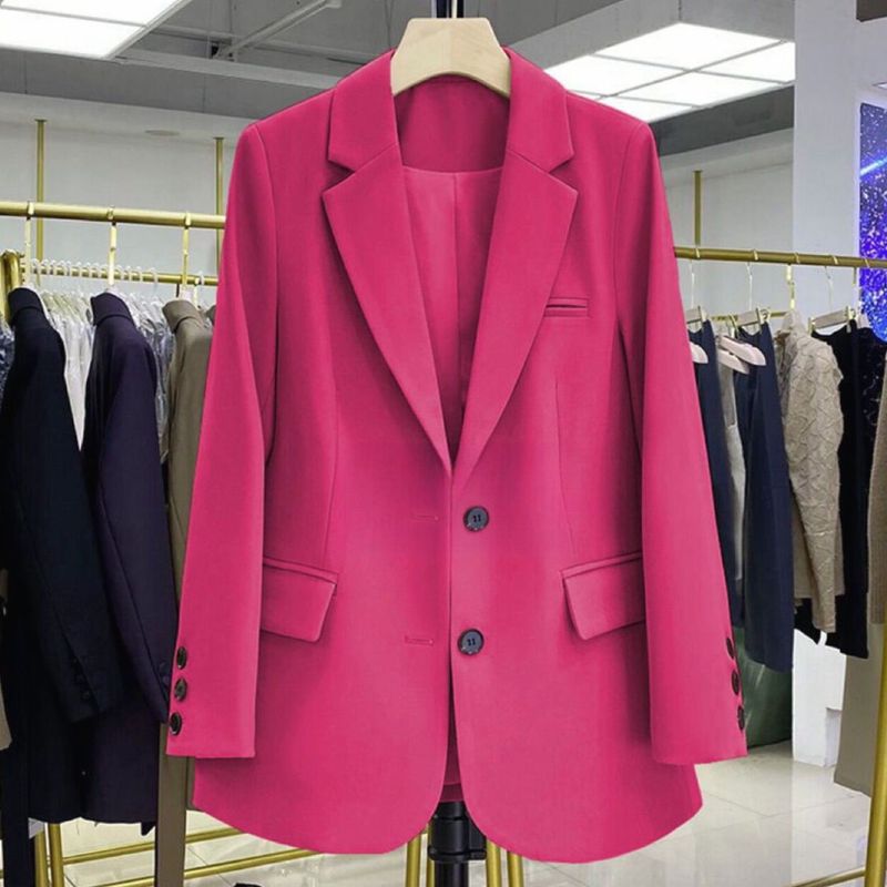 女性用クロスボーダースーツジャケット、新しい多用途トップス、外国貿易春秋、女性用ハイエンド大きいサイズカジュアルスーツ|undefined