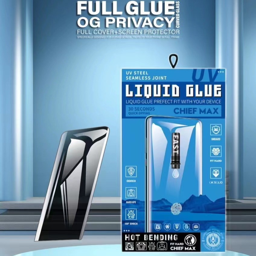 Adecuado para el teléfono móvil curvo templado película exterior embalaje UV epoxi templado película especial embalaje Shell selección de varios estilos