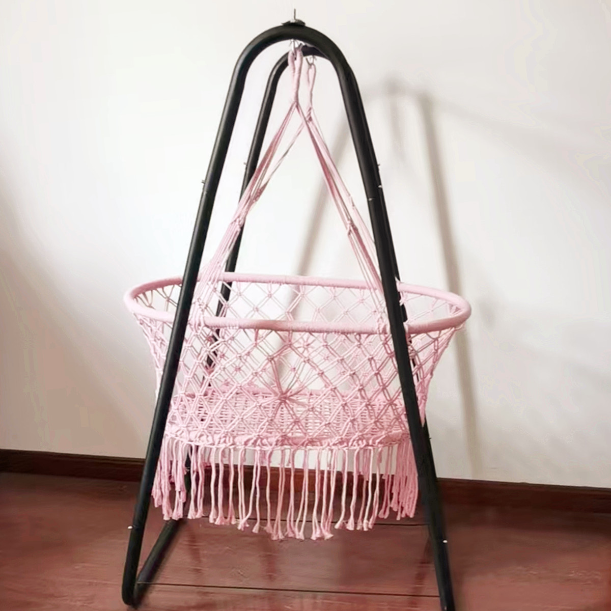 Large crib hanging basket special cradle outdoor indoor hanging chair decoration hammock swing anti-walking wrestling ..