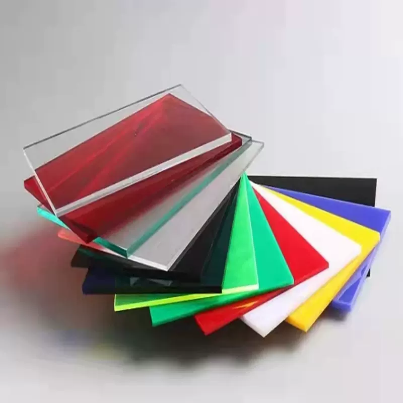 彩色透明亚克力板批发加工有机玻璃板激光切割UV打印折弯亚克力板