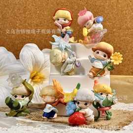 dimoo迪莫瞬间奇遇萌粒二创改娃pvc可打孔做钥匙扣手机链可爱潮玩