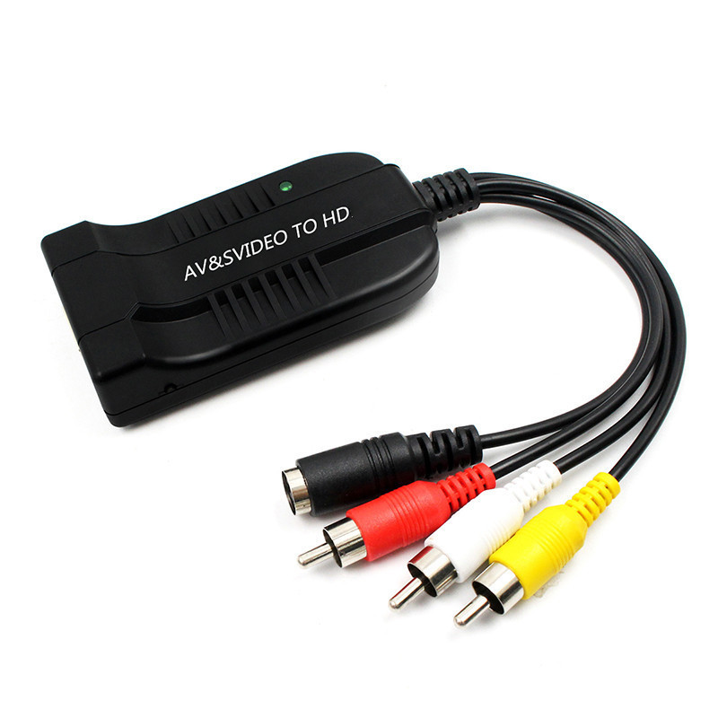 Av S Terminal to HDMI Hd Converter Av Cvbs 3Rca S-Video Hd Converter Av S Terminal to HDMI Hd Converter Av Cvbs 3Rca S-Video Hd Converter