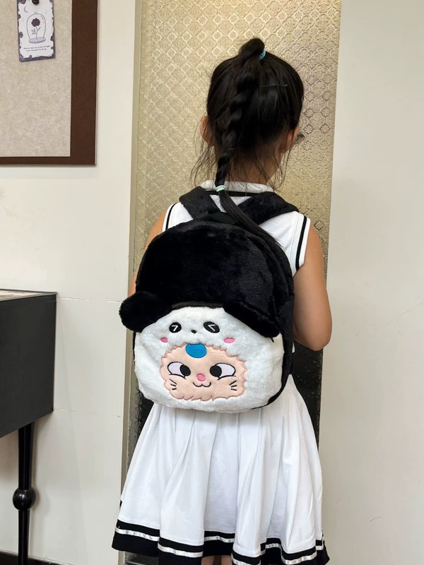 Cartoon plush toy, backpack, shoulder bag, universal doll