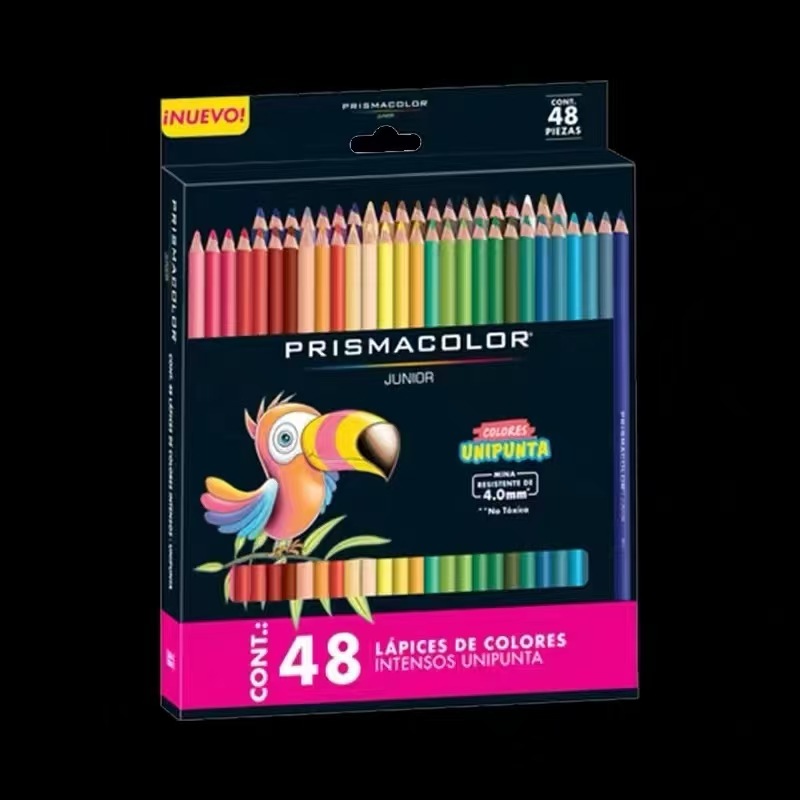 Los Estados Unidos Sanfu Thunderbolt caballo colorido lápiz de color aceitoso principiante cero básico introductorio 48 color conjunto pesma