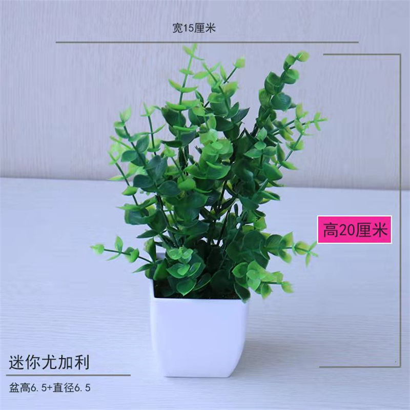 Pequeña imitación de flores falsas decoraciones de sala de estar decoración de mesa de té flores de plástico mano flores falsas plantas decoraciones