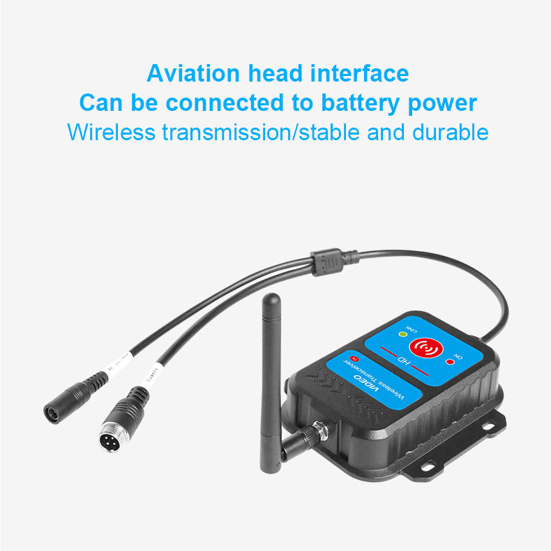 Transmitter Truck Monitoring 2.5g Wireless Video Transceiver Wired to Remote Mechanical Wholesale Vehicle-Mounted