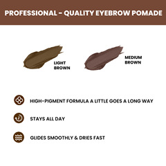EELHOE eyebrow gel set, waterproof and sweat-proof, long-lasting, non-smudged, non-removable eyebrow shaping, natural three-dimensional eyebrow pencil and eyebrow gel