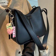 2023新款高級感包包女包潮流時尚百搭寬帶單肩包斜挎包質感托特包