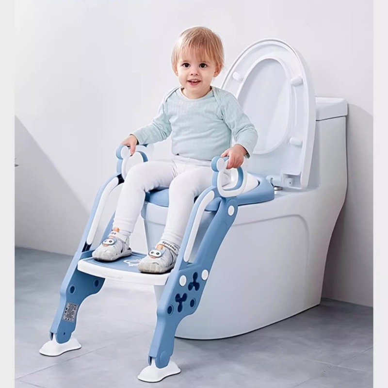 メーカーの子供の階段の便器のはしごの男女の赤ちゃんの腰掛けの椅子の多機能は折り畳み式の家庭用トイレができます。|undefined