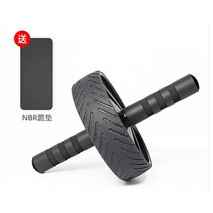 Cross-border abdominal wheel 18-inch home fitness equipment push-up support auxiliary foreign trade mute abdominal muscle wheel waist slimming abdominal fitness single