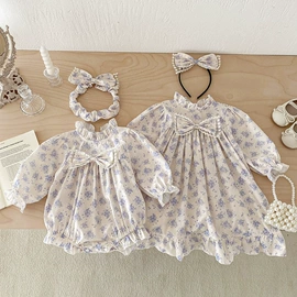 连身衣、爬服;童连衣裙;儿童袜