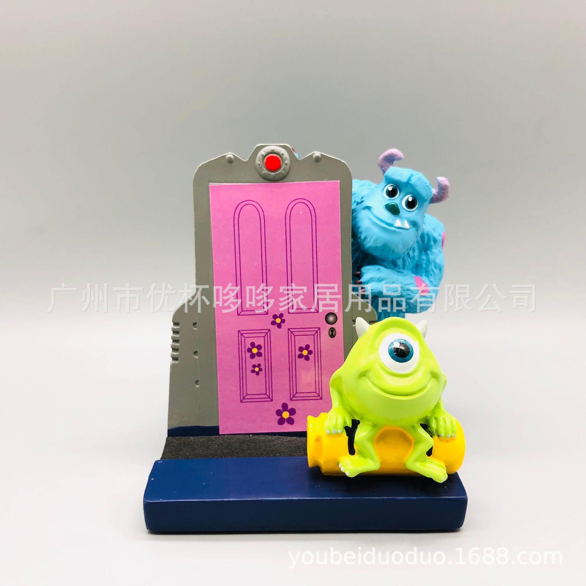 Monster University Sullivan teléfono móvil soporte ojo grande compañía de energía Pelo Largo monstruo modelo Muñeca de dibujos animados
