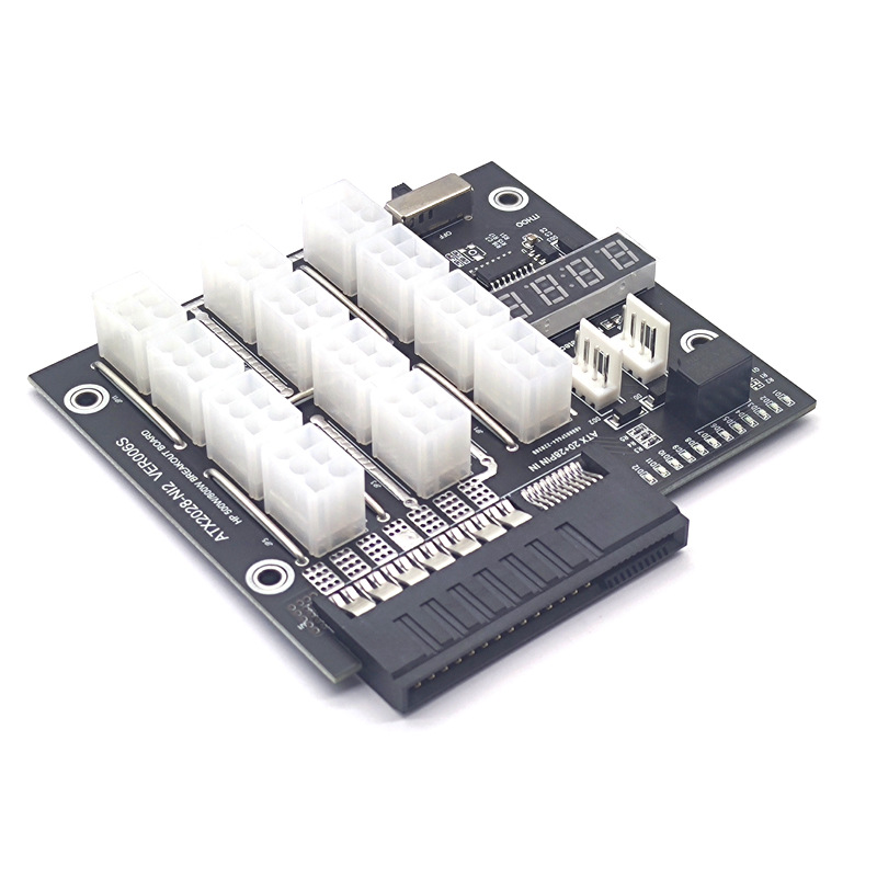 ������HP��������Դ2200Wת6P�Կ���Դ��20+28PINת12��6Pת�Ӱ�