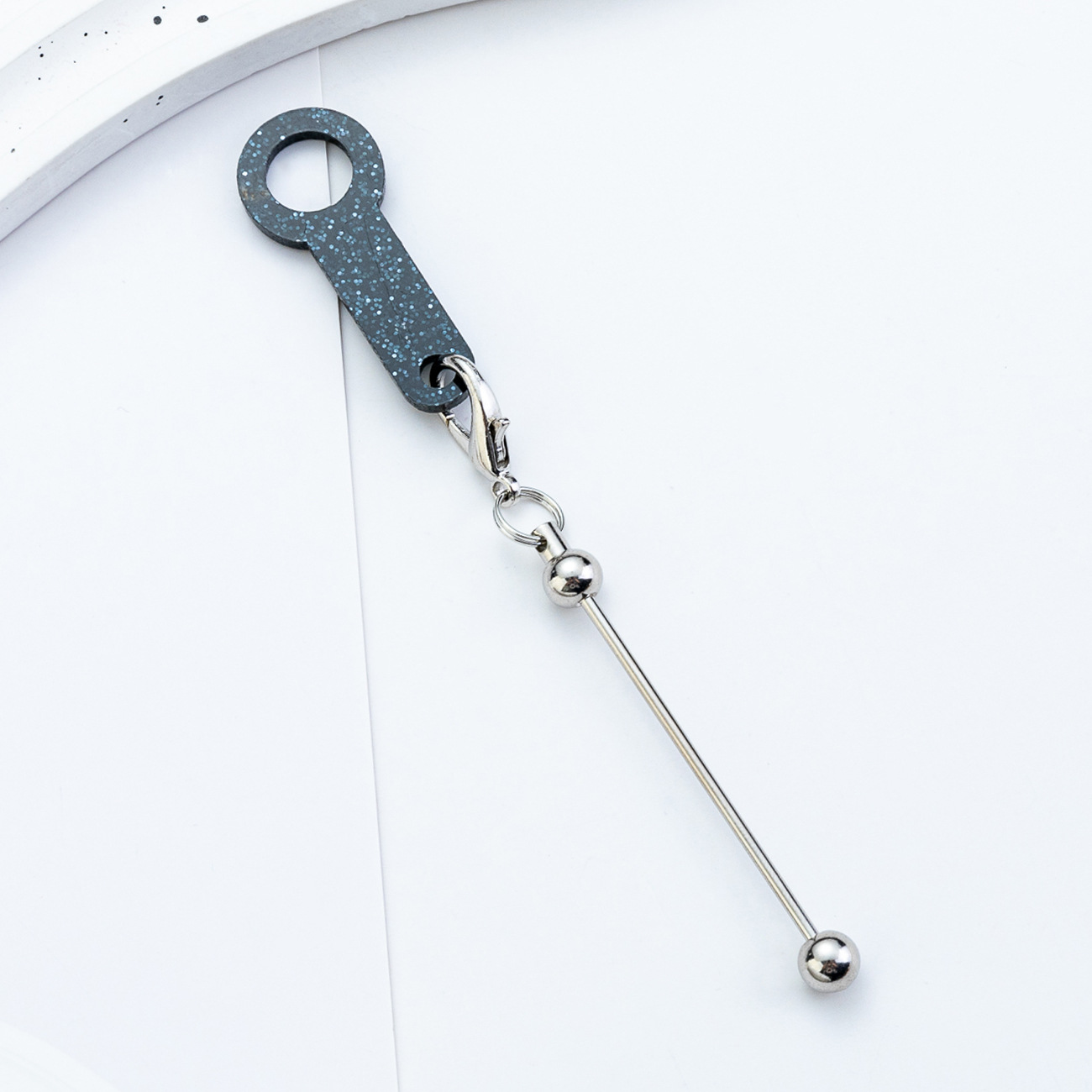 El nuevo colgante de paja de acrílico con cuentas de bricolaje es adecuado para accesorios de paja de copa de hielo de 8mm-10mm al por mayor