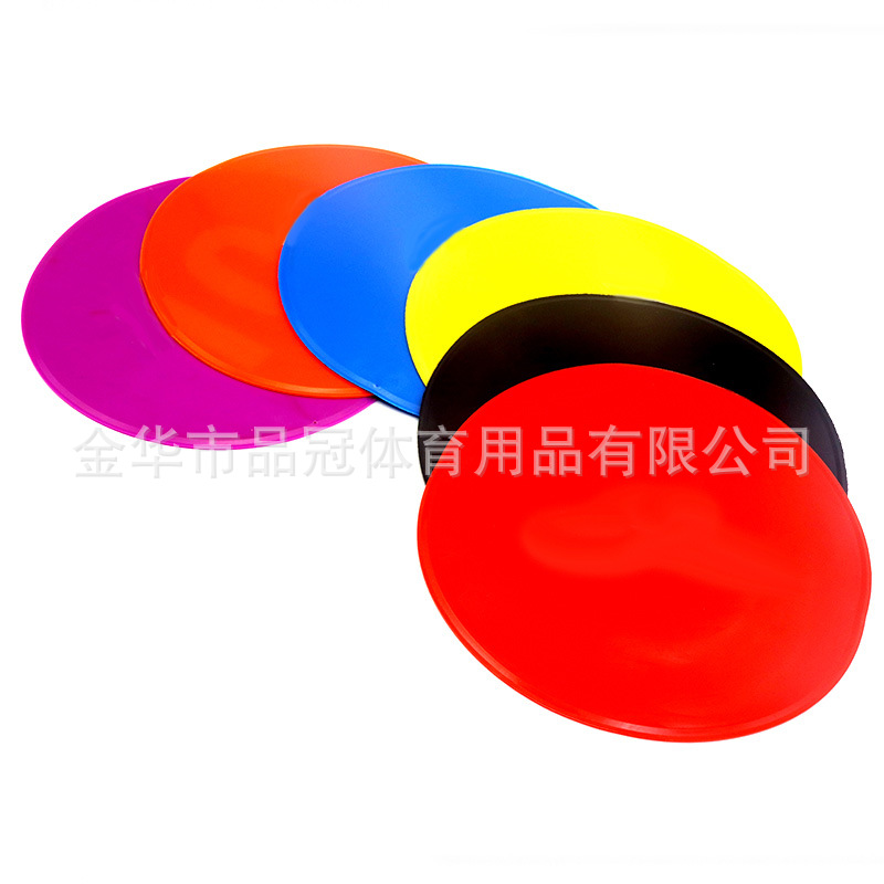 Plato de marca plana rectángulo redondo en ángulo recto goma marcador de almohadilla marcador voleibol tenis campo marcador