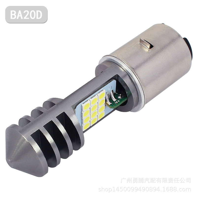 Электрическая автомобильная лампа H4 H6 PX15D 3030 24LED аккумуляторная фара для автомобиля мотоцикла мощный свет встроенный свет для съемки