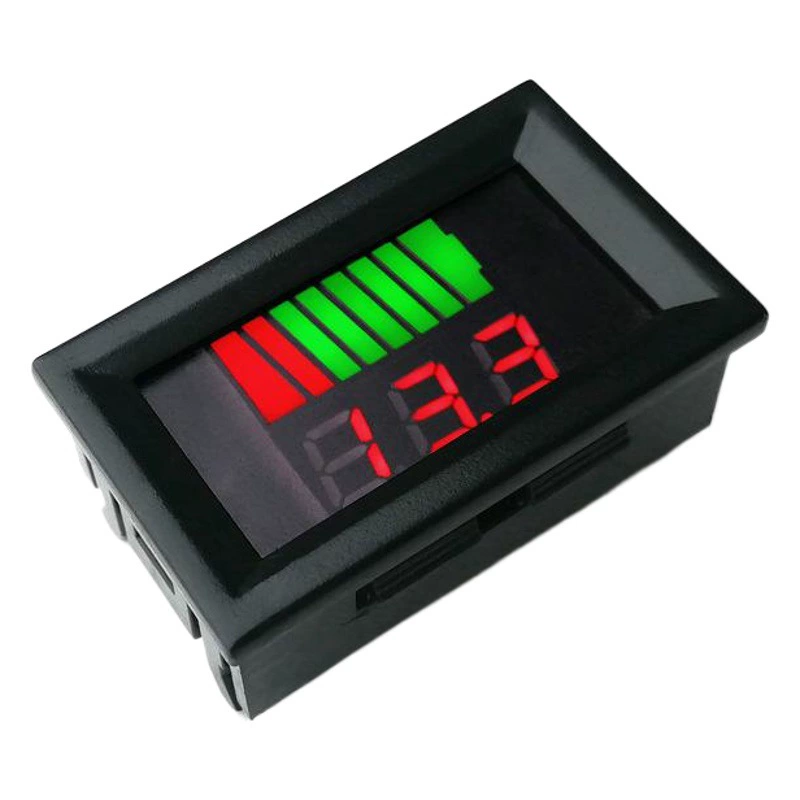 Измеритель напряжения свинцово-кислотной батареи индикатор питания тройной литиевой батареи/литий-железо-фосфатной батареи