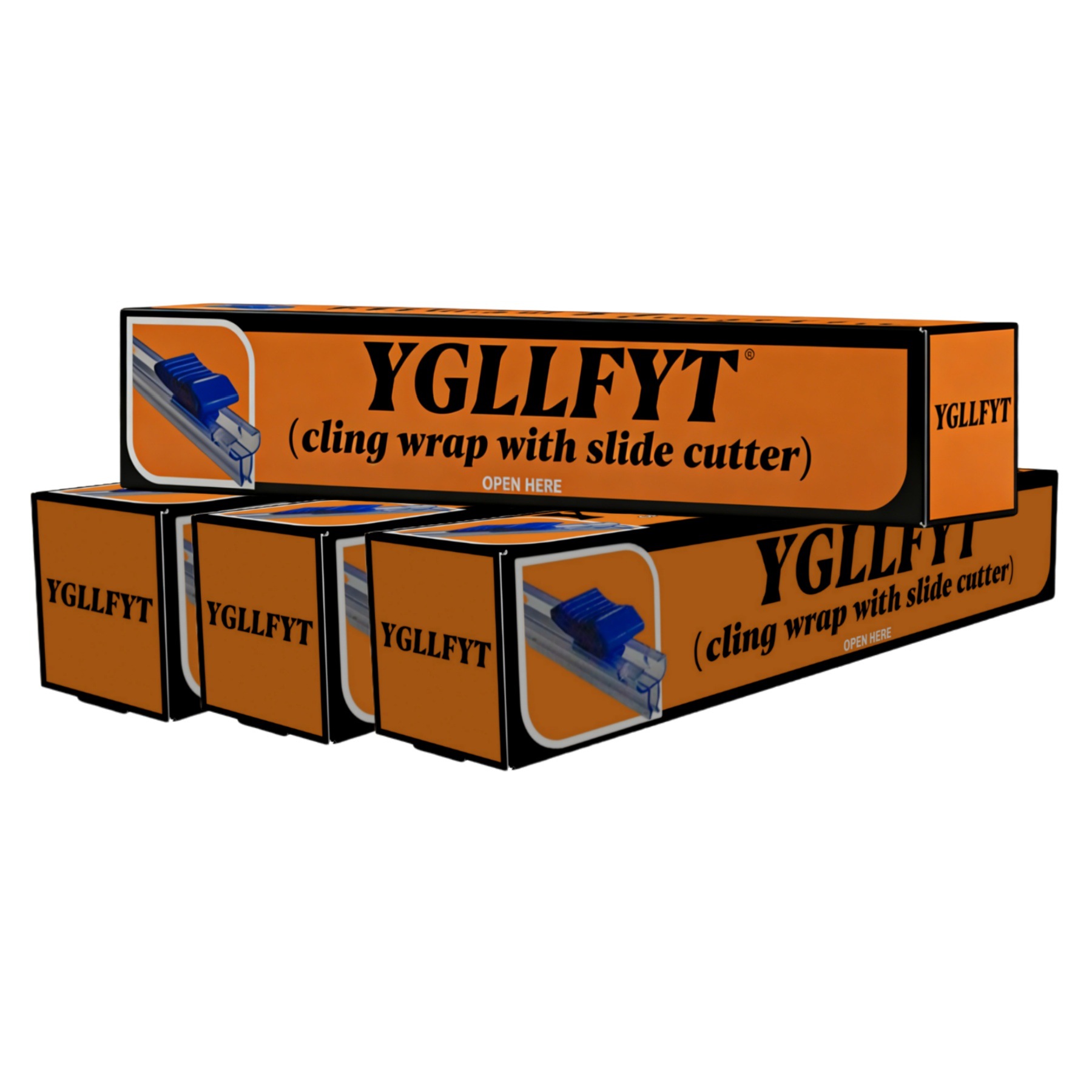 PVC保鲜膜盒装12in-300ft外贸首先款小卷pvc商用保鲜膜厨房保鲜膜