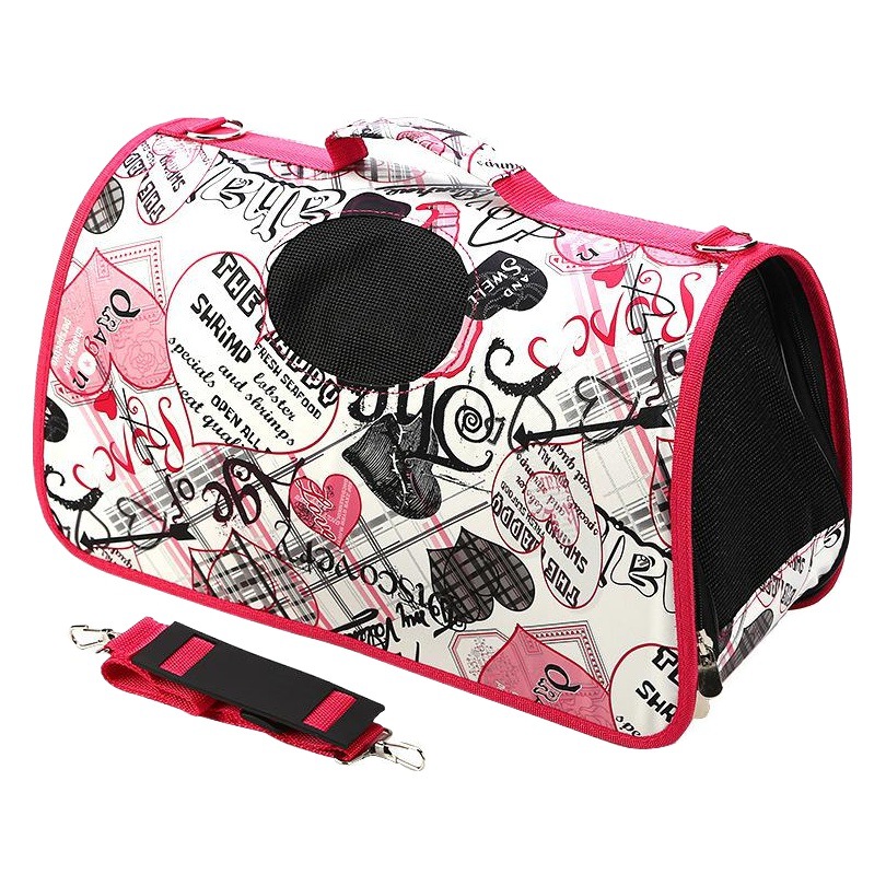 Suministro directo de fábrica popular bolsa de transporte para mascotas bolsa de gato plegable bolsa de mascota transpirable bolsa de transporte bolsa de perro bolsa de gato