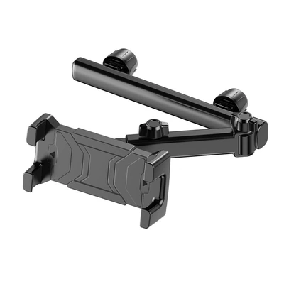 Seat Headrest, Multifunctional Retractable | Car phone holder - 30cm-large-flat-plate-clamp-telescopic-model-suitable-for-4-156inch-devices-adjustable-distance-far-and-near