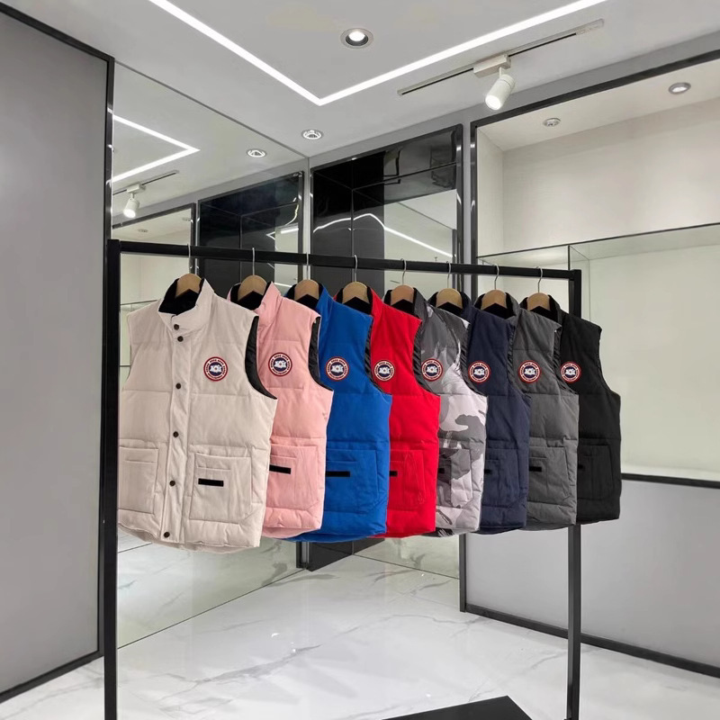 SexuMura outdoor Canadian couple down vest -40 ℃ male and female goose down jacket coat