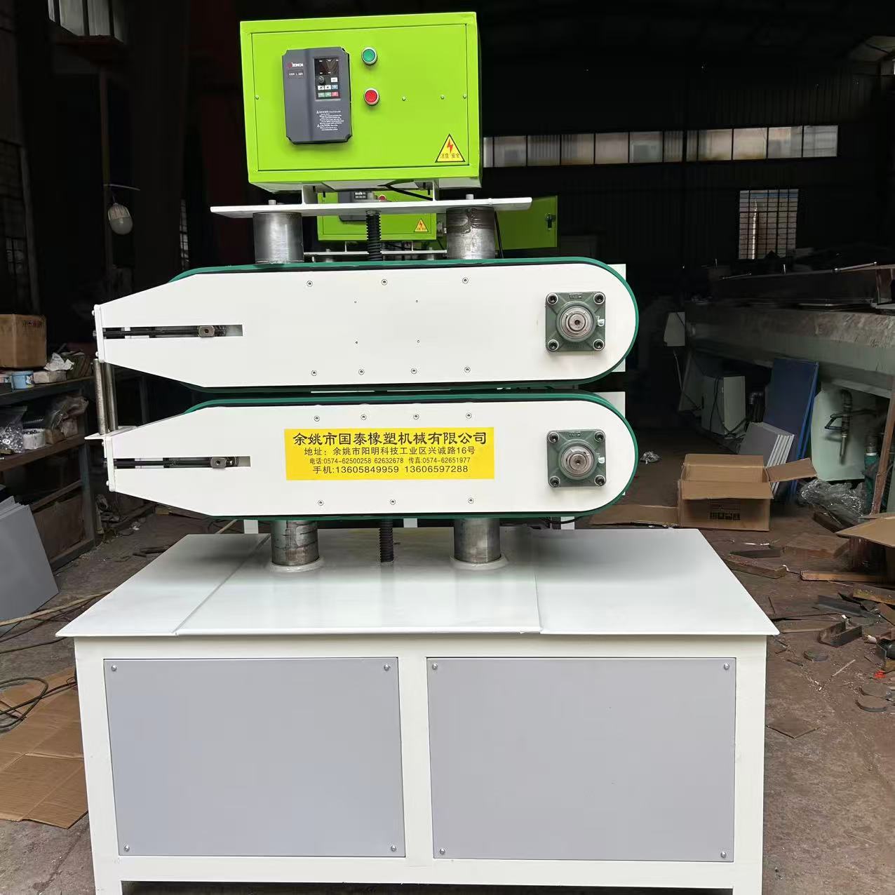 优惠供应多种塑料拉力机 管材  牵引机 皮带拉管机系列