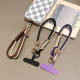Factory wholesale British style mobile phone hanging chain woven rope mobile phone hanging rope high luxury wrist women's mobile phone chain