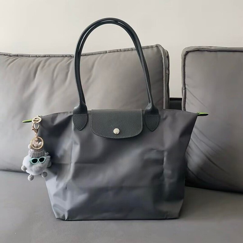 New Tote Shopping Bag, Classic Nylon Dumpling Bag, Shoulder Bag, Large Capacity, Mommy Shopping and Commuting Bag
