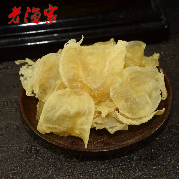 魚膠花膠幹貨 黃魚膠小米魚膠雞蛋膠魚肚魚鳔膠原500g性價比高