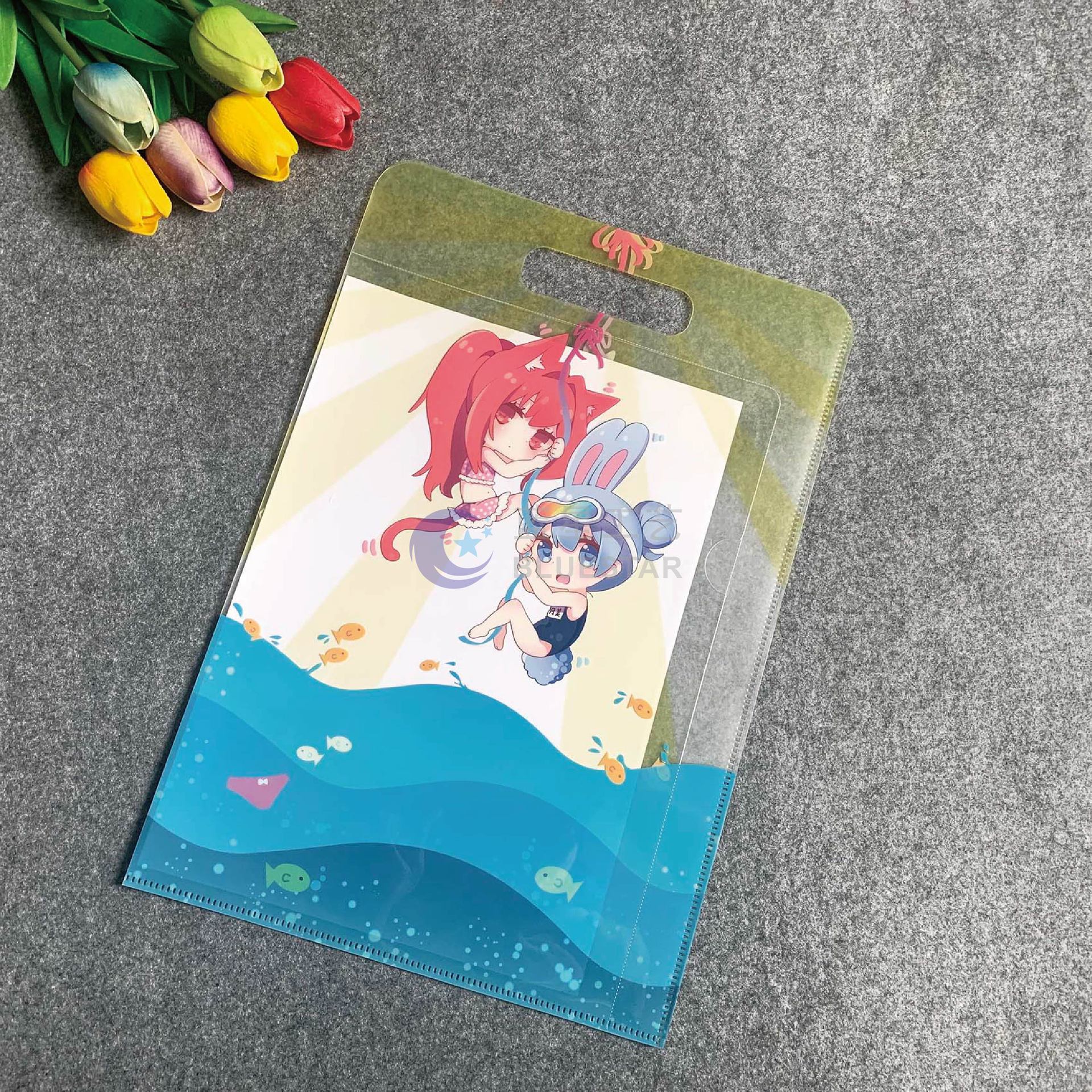 Plastic linen bag