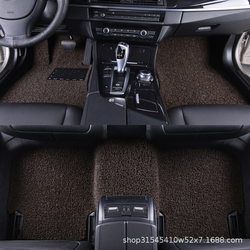 Car wire ring foot pad special carpet foot pad supports thousands of models 5-seater models Car wire ring foot pad special carpet foot pad supports thousands of models 5-seater models