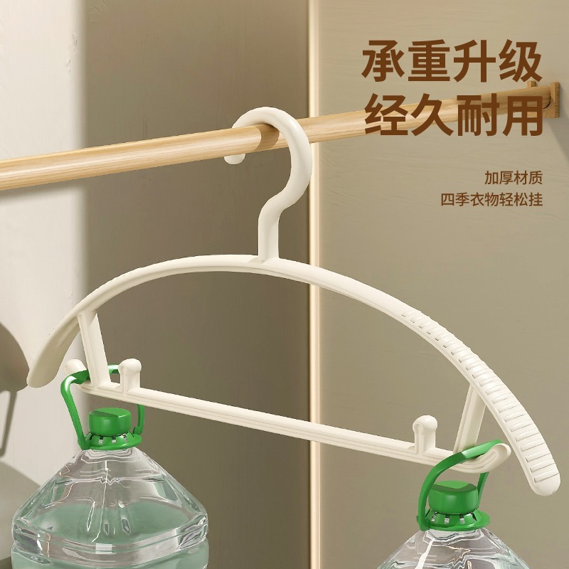家庭用洋服掛け用ワイドショルダーハンガー5個パック、シームレス、滑り止め、肩角防止、学生服サポート、洋服ハンガー|undefined