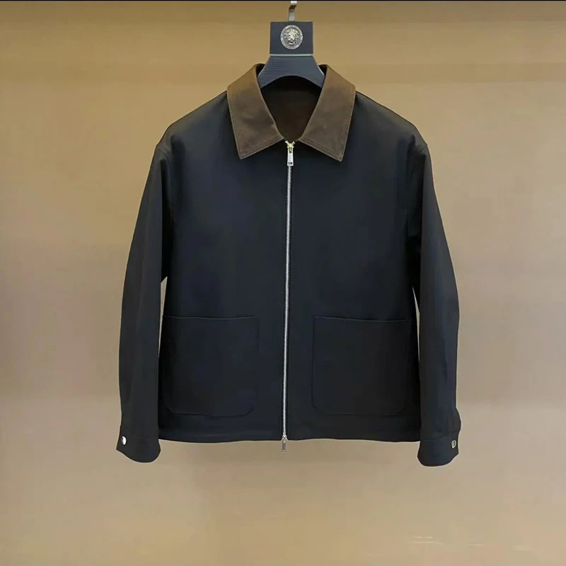 Black Warrior Light Luxury Casual Designer Business Jacket Spring/Summer New Luxury Trend Men's Coat Z116 Black Warrior Light Luxury Casual Designer Business Jacket Spring/Summer New Luxury Trend Men's Coat Z116
