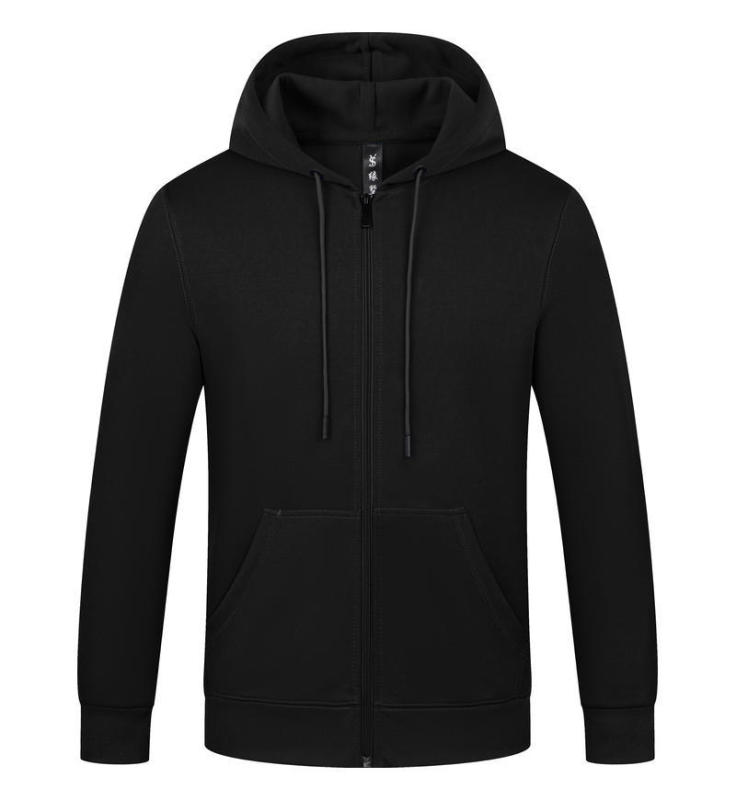 卫衣定制印logo连帽加厚秋冬团体服加绒纯棉工作服刺绣落肩开衫|undefined