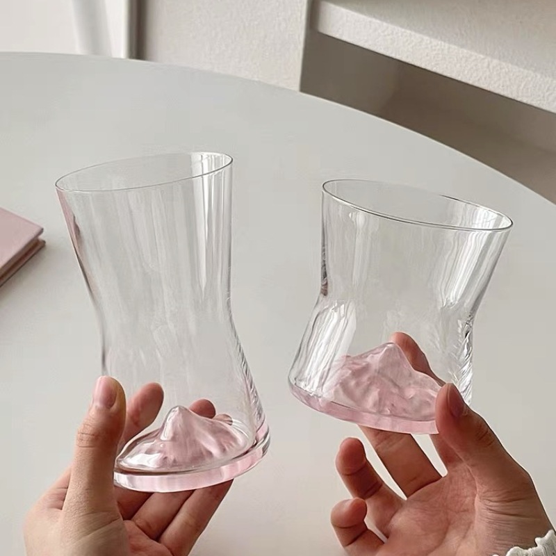 Tazas de vidrio de alto valor, tazas de té, tazas de agua, tazas de bebida, tazas de alta calidad, tazas de marca caseras especiales, tazas de chicas grandes