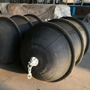Qingdao Manufacturer Yacht Marine EVA Ball Portable Rubber Fender Small Dock Anti-collision Ball Small Bumper Pad