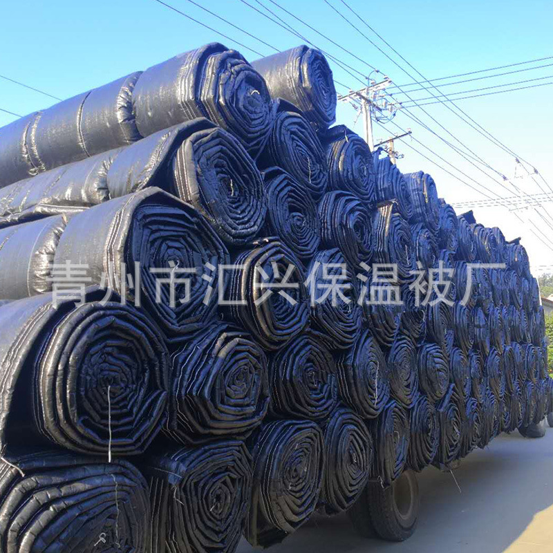 厂家供应工程棉被 工业专用桥梁保温棉被太空棉工程棉被