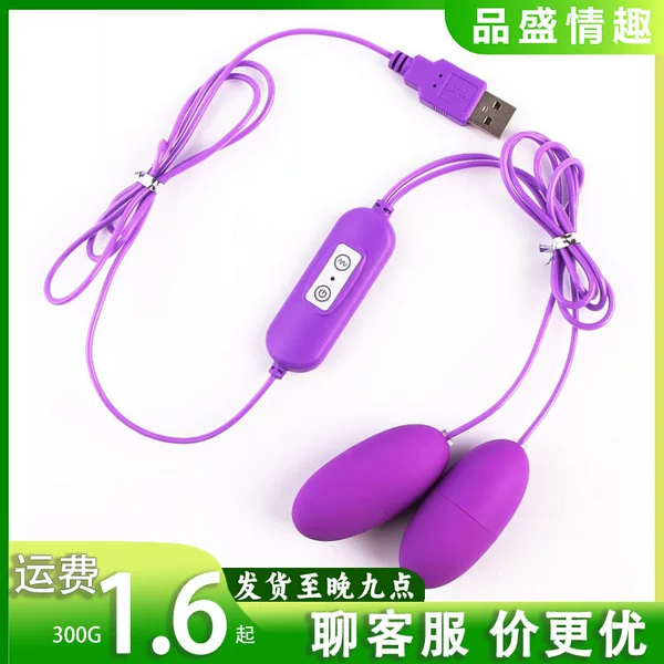Waterproof Silent USB Variable Frequency Smooth Surface Plug-In Vibrating Adult Products Factory Wholesale and Dropshipping