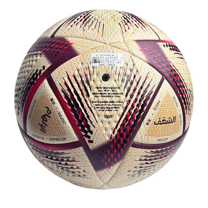 No.5 Copa del Mundo de fútbol Liga de Campeones Premier League fútbol transfronterizo adhesivo en caliente pu personalizado