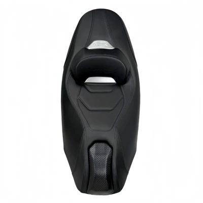 Suitable for 25-26 Yamaha NMAX155 modified seat cushion assembly, Indonesian seat cushion with lumbar support, waterproof (Motorcycle cushion) - 25-26-model-nmax-indonesian-version-seat-cushion