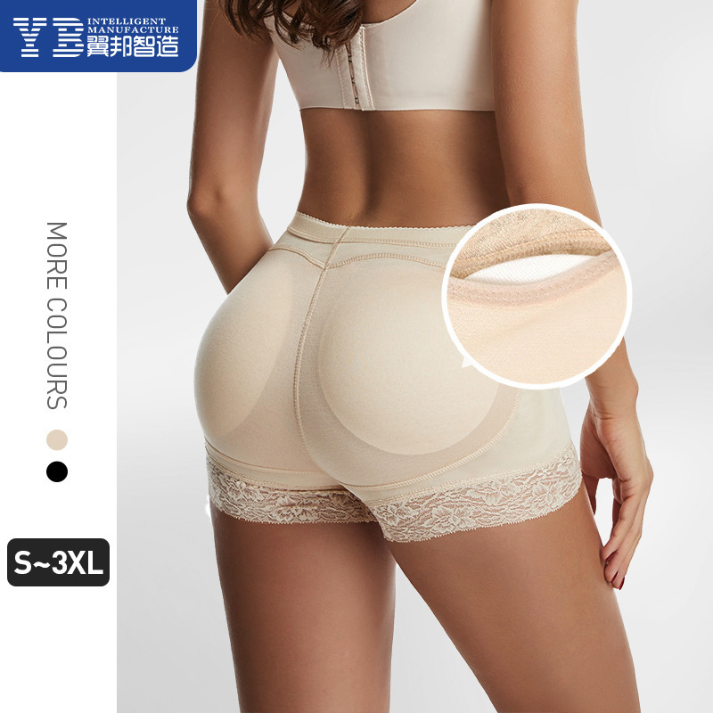 Sexy Lace Belt Padded Hip Body Shaping Panties Hip Fake Ass Hip Body Shaping Pants 2CK8816