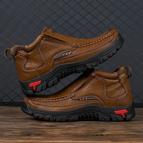 Men's Mid Top Casual Hiking Boots Slip Resistant
