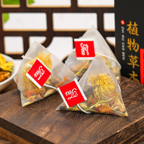 Nanjing Tongrentang Chrysanthemum Cassia Seed Tea Lejia Laopu 12-flavor Ingredients Triangular Bag Flower Tea Health Tea Manufacturer
